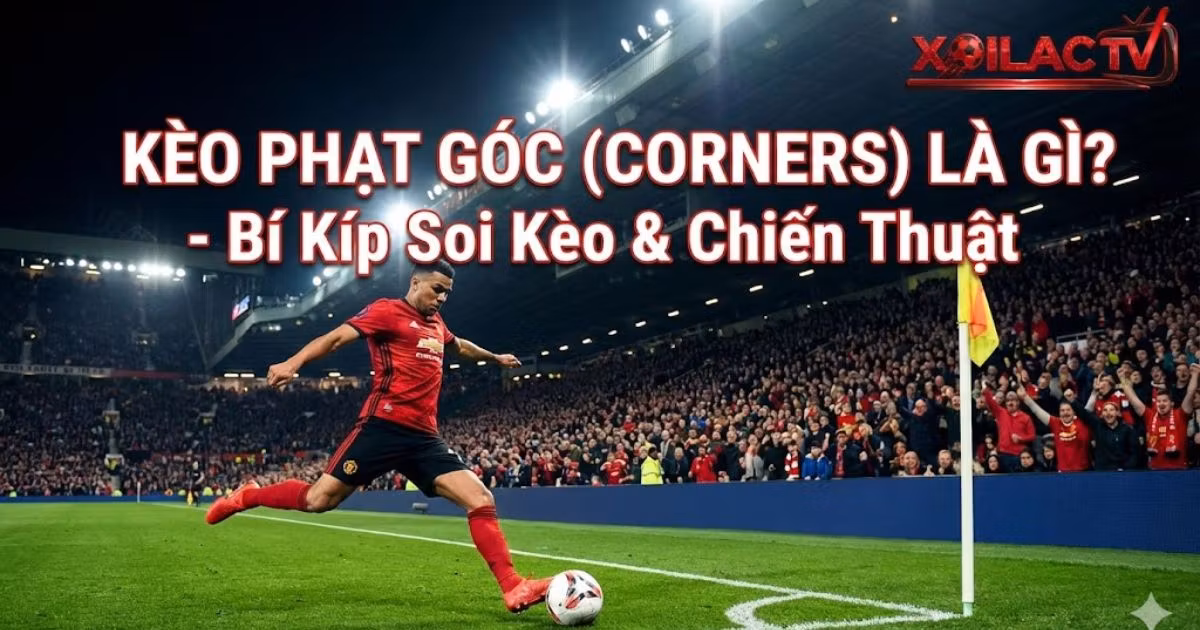 Kèo Phạt Góc (Corners) Là Gì? Bí Kíp Soi Kèo & Chiến Thuật Cược “Bách Phát Bách Trúng”